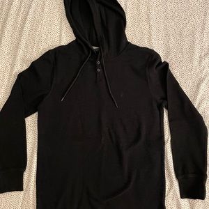 Black Element waffle pull over